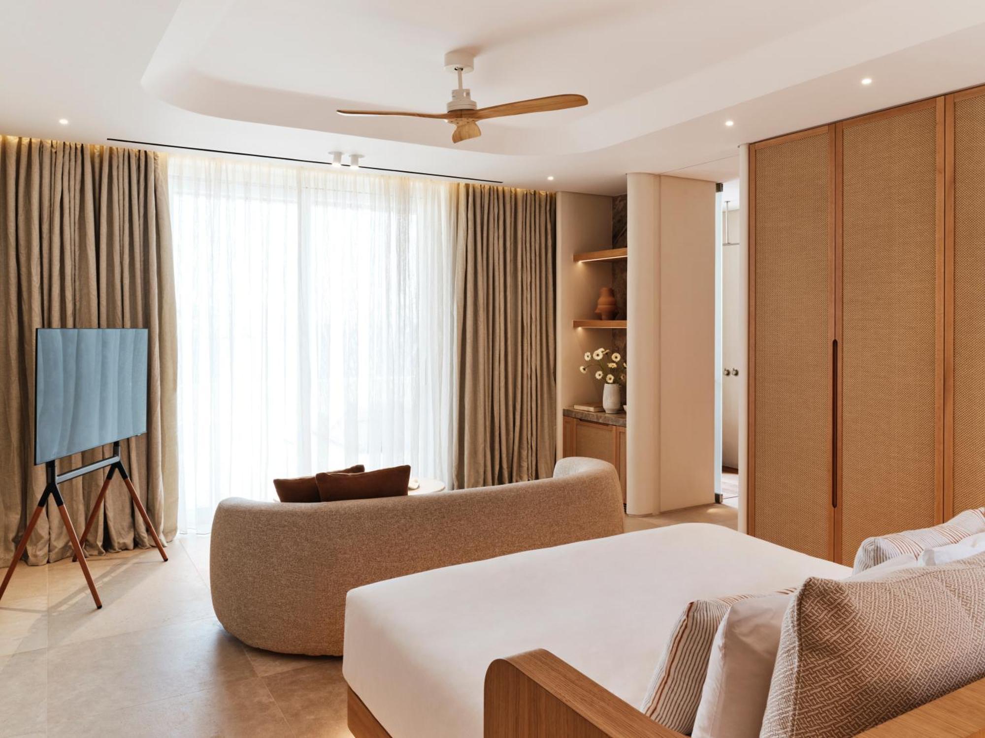 The Coast Bill&Coo-The Leading Hotels Of The World (Adults Only) Agios Ioannis Diakoftis Szoba fotó