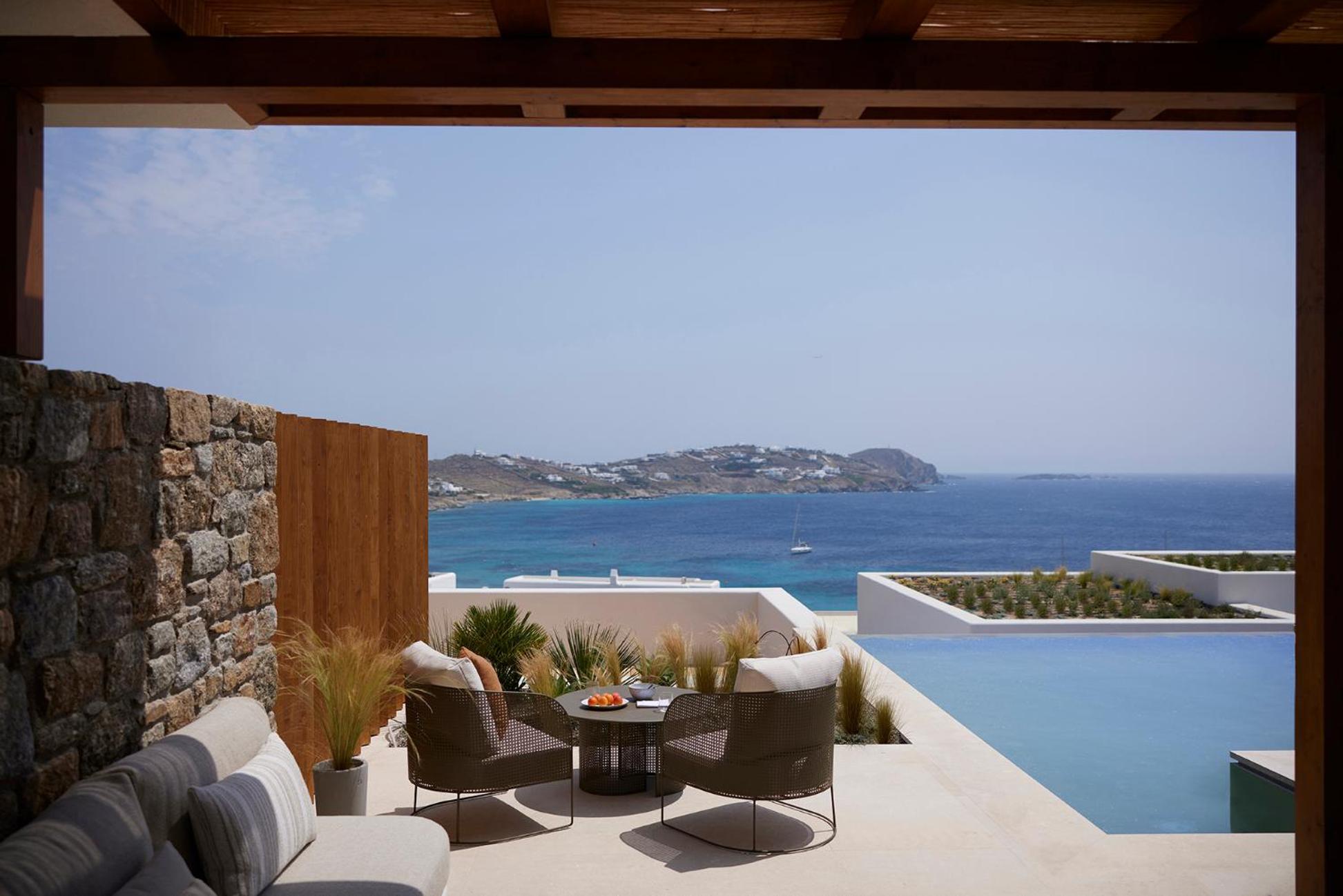 The Coast Bill&Coo-The Leading Hotels Of The World (Adults Only) Agios Ioannis Diakoftis Szoba fotó